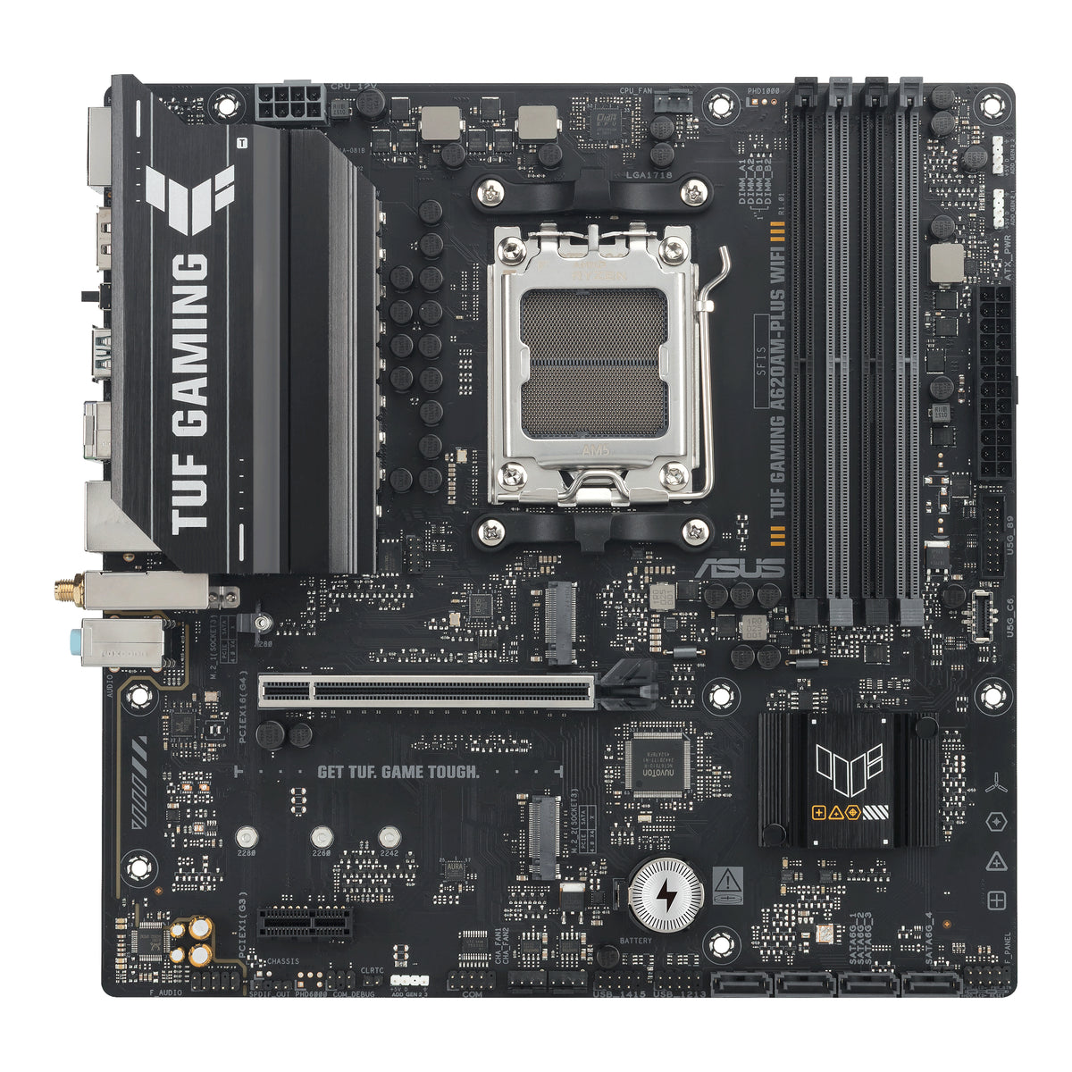 ASUS TUF GAMING A620AM-PLUS WIFI AMD A620A Emplacement AM5 micro ATX