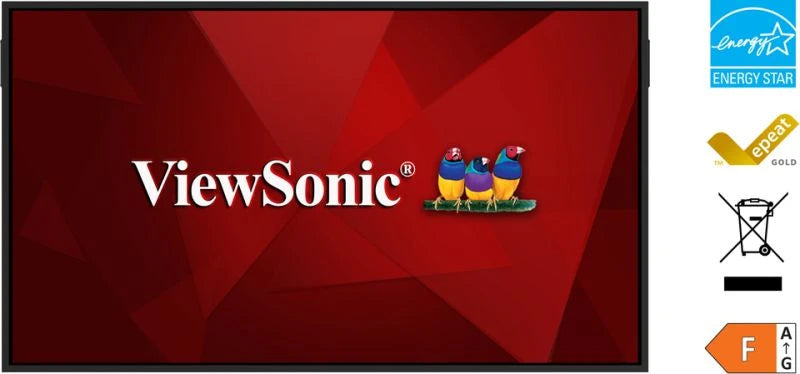 Viewsonic CDE65G3-1C Écran d'affichage dynamique Écran plat de signalisation numérique 165,1 cm (65") LCD 500 cd/m² 4K U