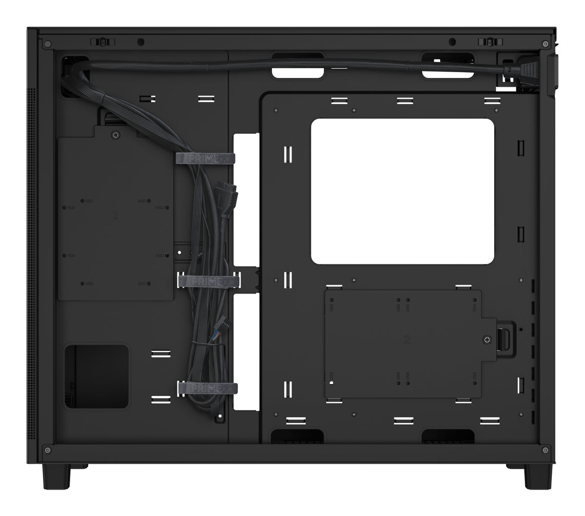 ASUS Prime AP303 Mesh Midi Tower, Noir