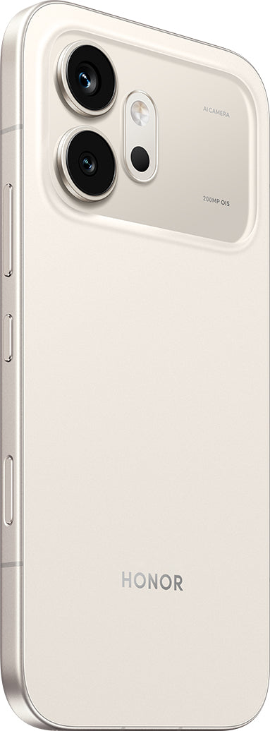 Honor 600 5G 16,7 cm (6.57") Double SIM Android 16.0 USB Type-C 8 Go 512 Go 6400 mAh Or, Blanc - vue 4