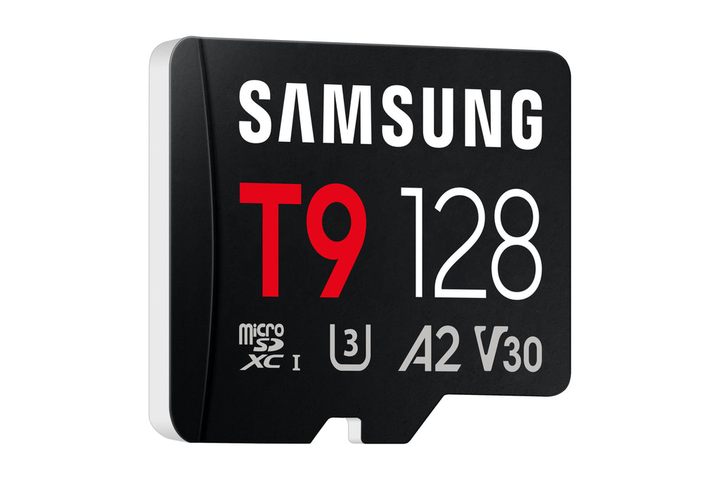 Samsung Carte microSDXC UHS-I 128 Go avec Lecteur USB, T9, U3, V30, A2