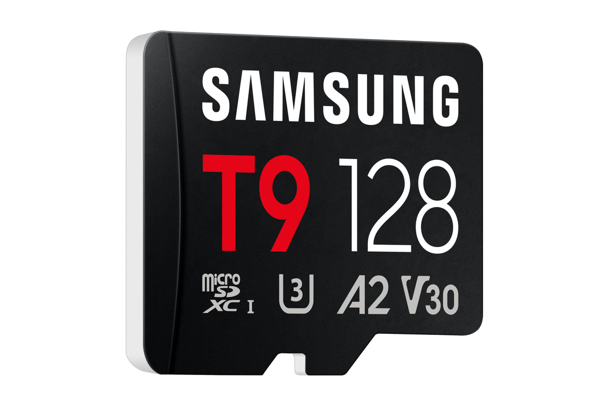 Samsung Carte microSDXC UHS-I 128 Go avec Lecteur USB, T9, U3, V30, A2