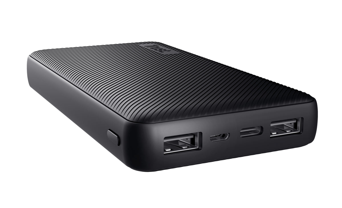 Trust Primo Powerbank 15000mAh 15Watt 2xUSB-A 1xUSB-C Sort