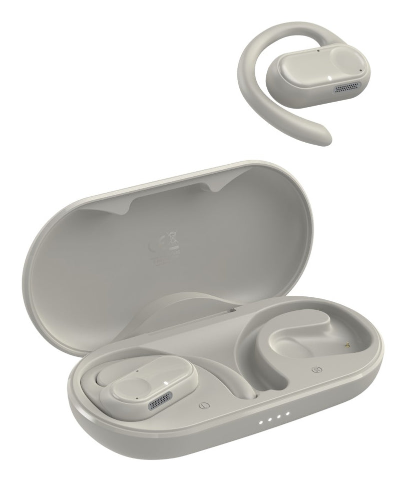 Hama Spirit Open Casque True Wireless Stereo (TWS) Ecouteurs Appels/Musique Bluetooth Sable