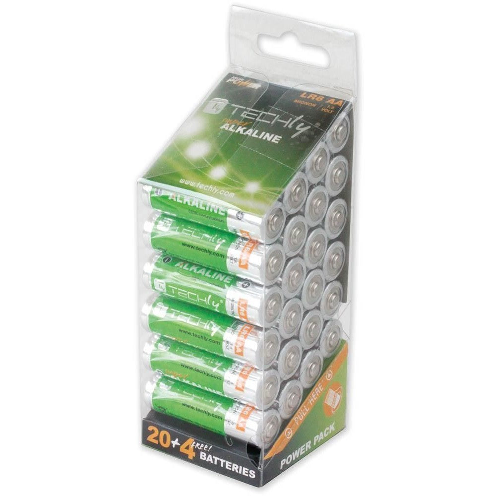 Techly LR06 AA 1.5V Batterie à usage unique Alcaline