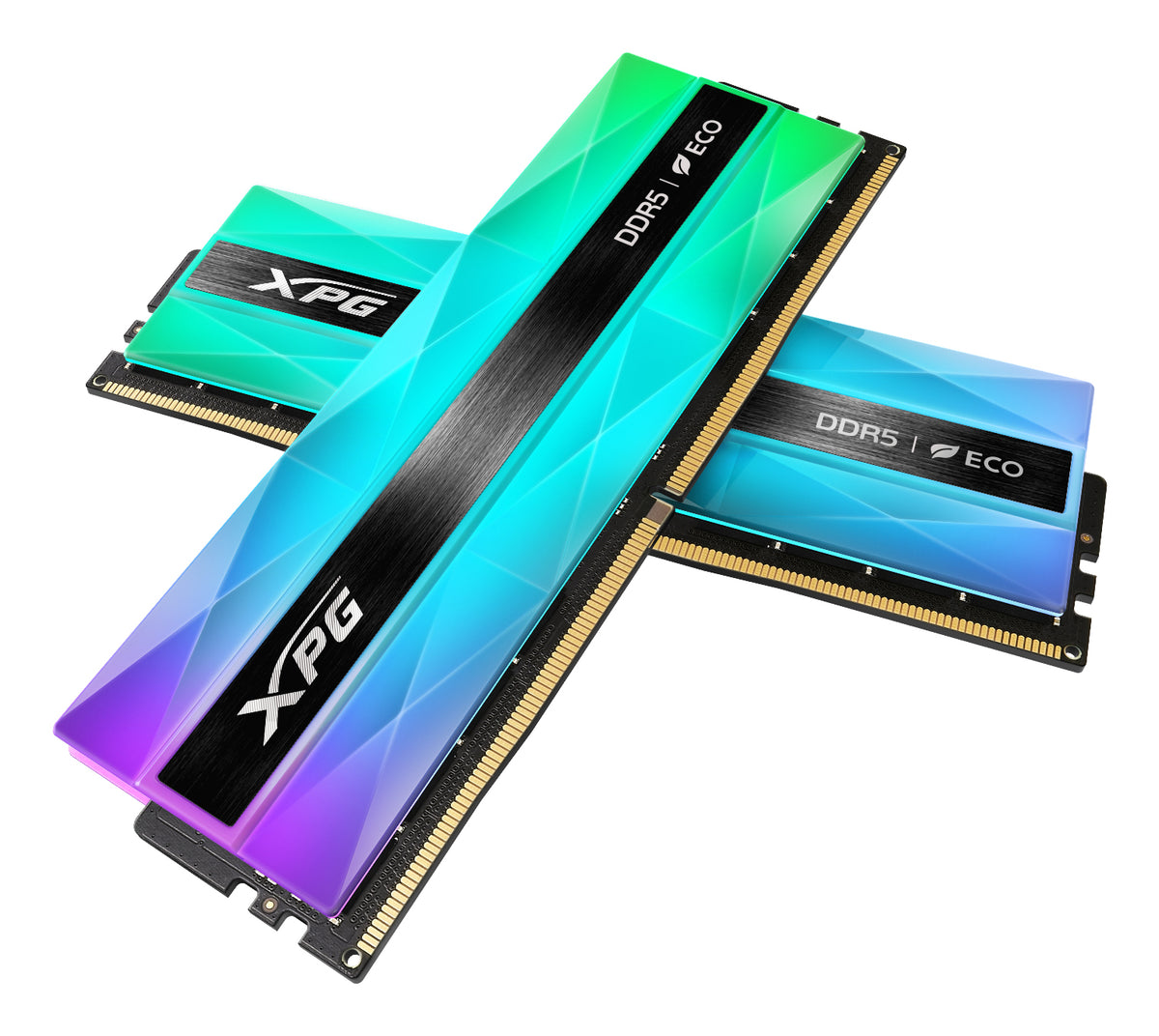 XPG LANCER NEON Kit Mémoire DDR5 32 Go (2 x 16 Go) 6400 MHz CL32 288-pin DIMM
