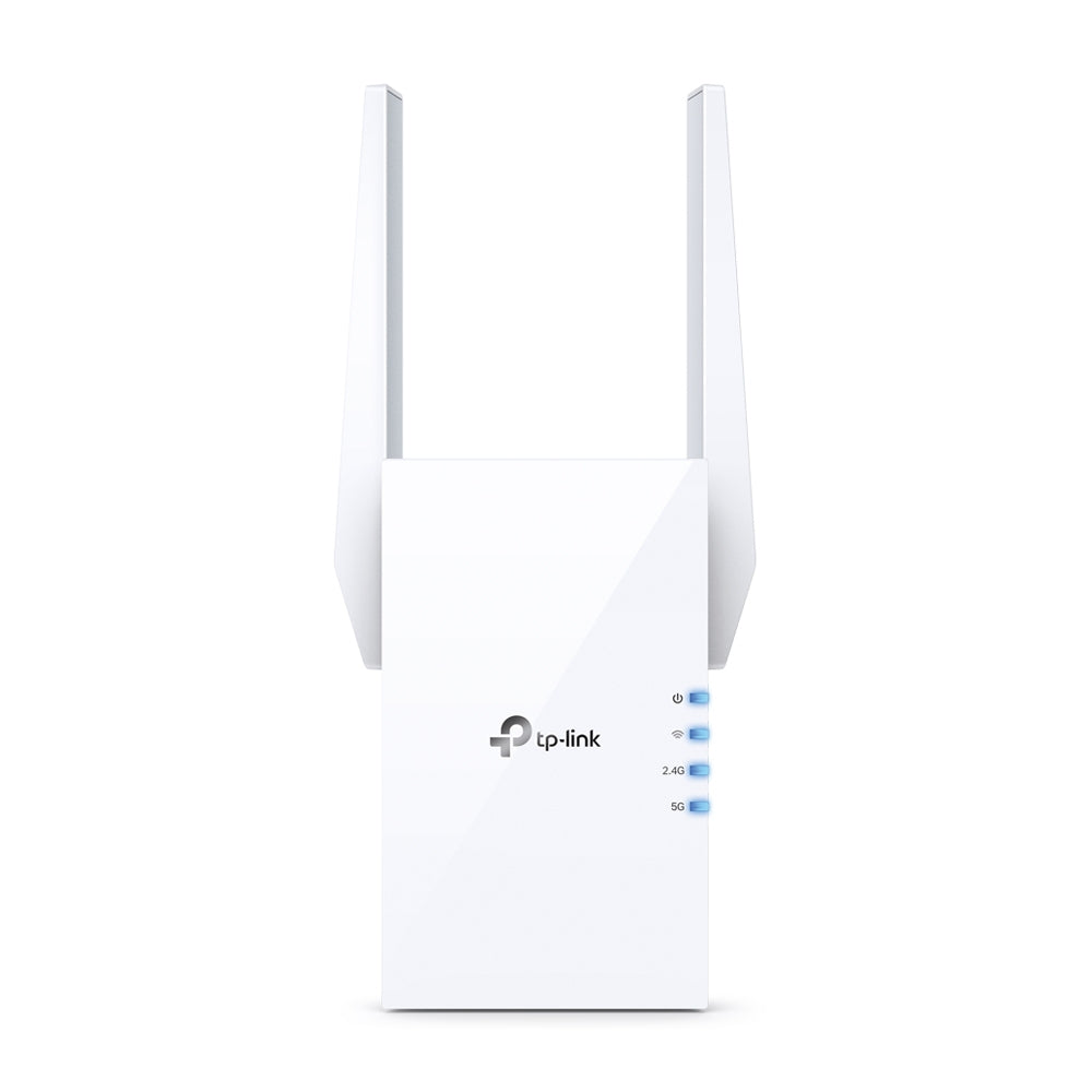 TP-Link RE505X Répéteur Wi-Fi AX1500, Gigabit Ethernet 10/100/1000 Mbit/s, Blanc