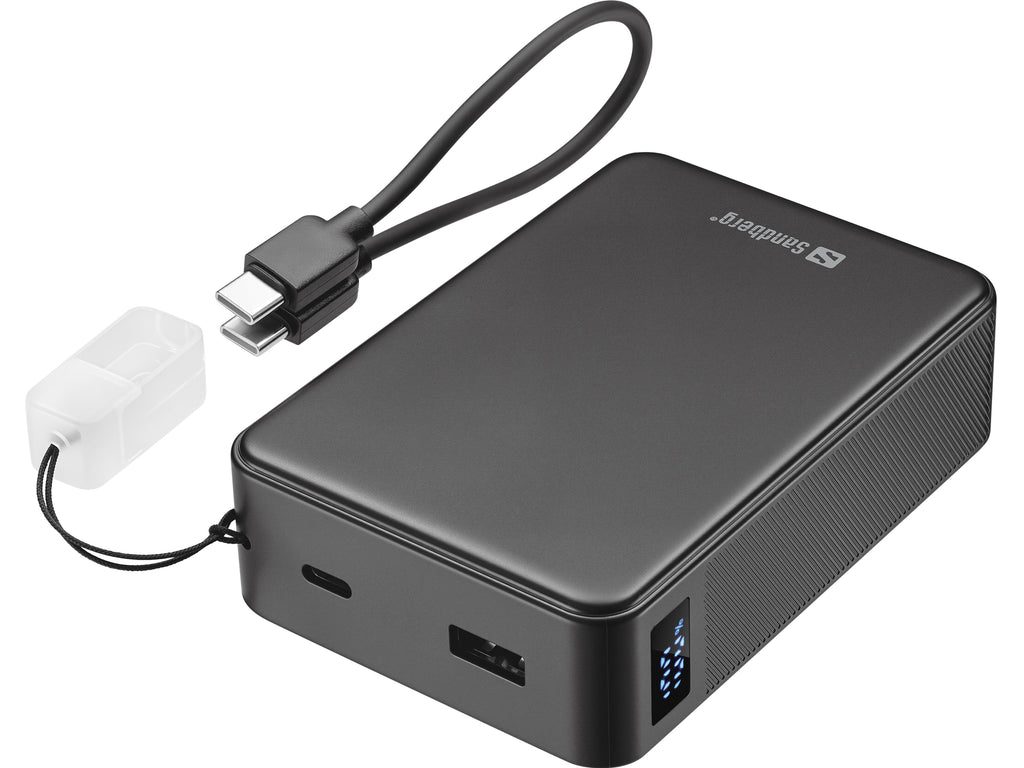 Sandberg 421-40 banque d'alimentation électrique Lithium-Ion (Li-Ion) 20000 mAh Noir
