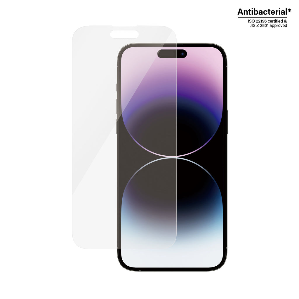 PanzerGlass ® Screen Protector iPhone 14 Pro Max | Classic Fit Protection d'écran transparent Apple 1 pièce(s)