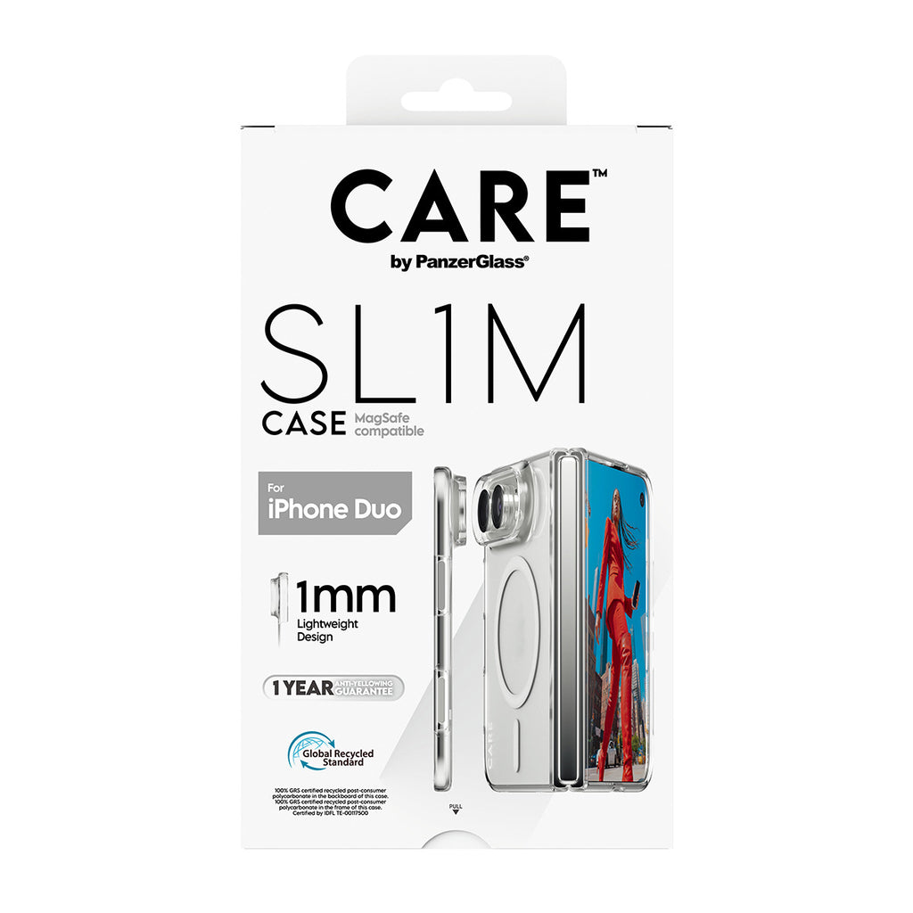 CARE™ by PanzerGlass® SL1M Case Transparent iPhone