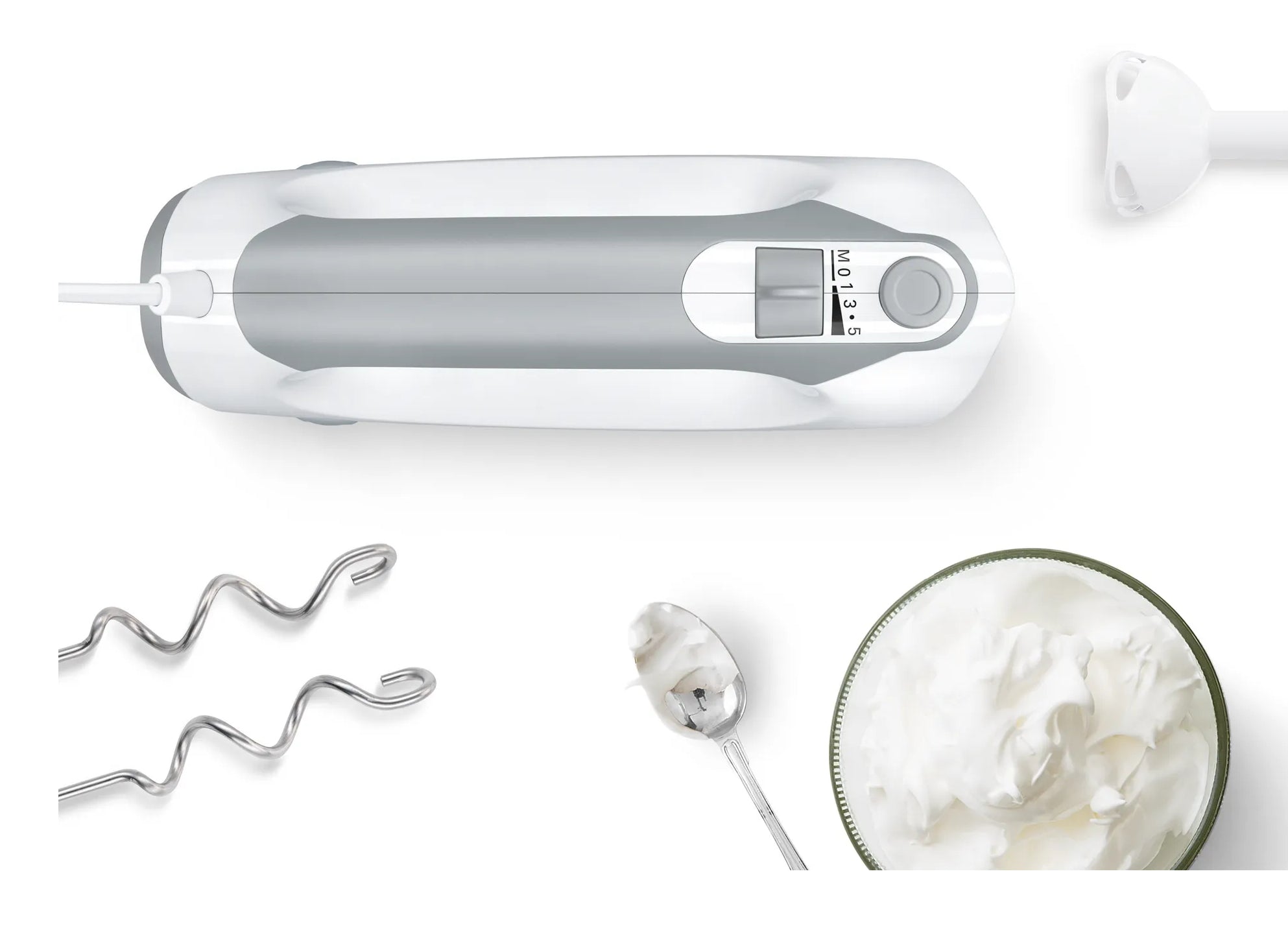 Bosch Bosch MFQ36440 mixeur Batteur à main 450 W Blanc