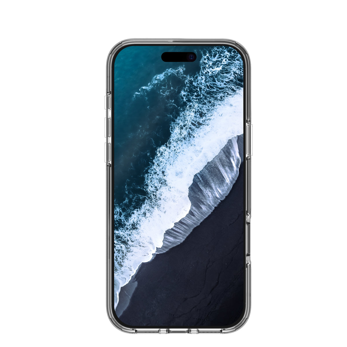 Coque de Protection Iceland Ultra D3O MS Kick pour iPhone 16 Plus, 6.7 pouces, Transparent