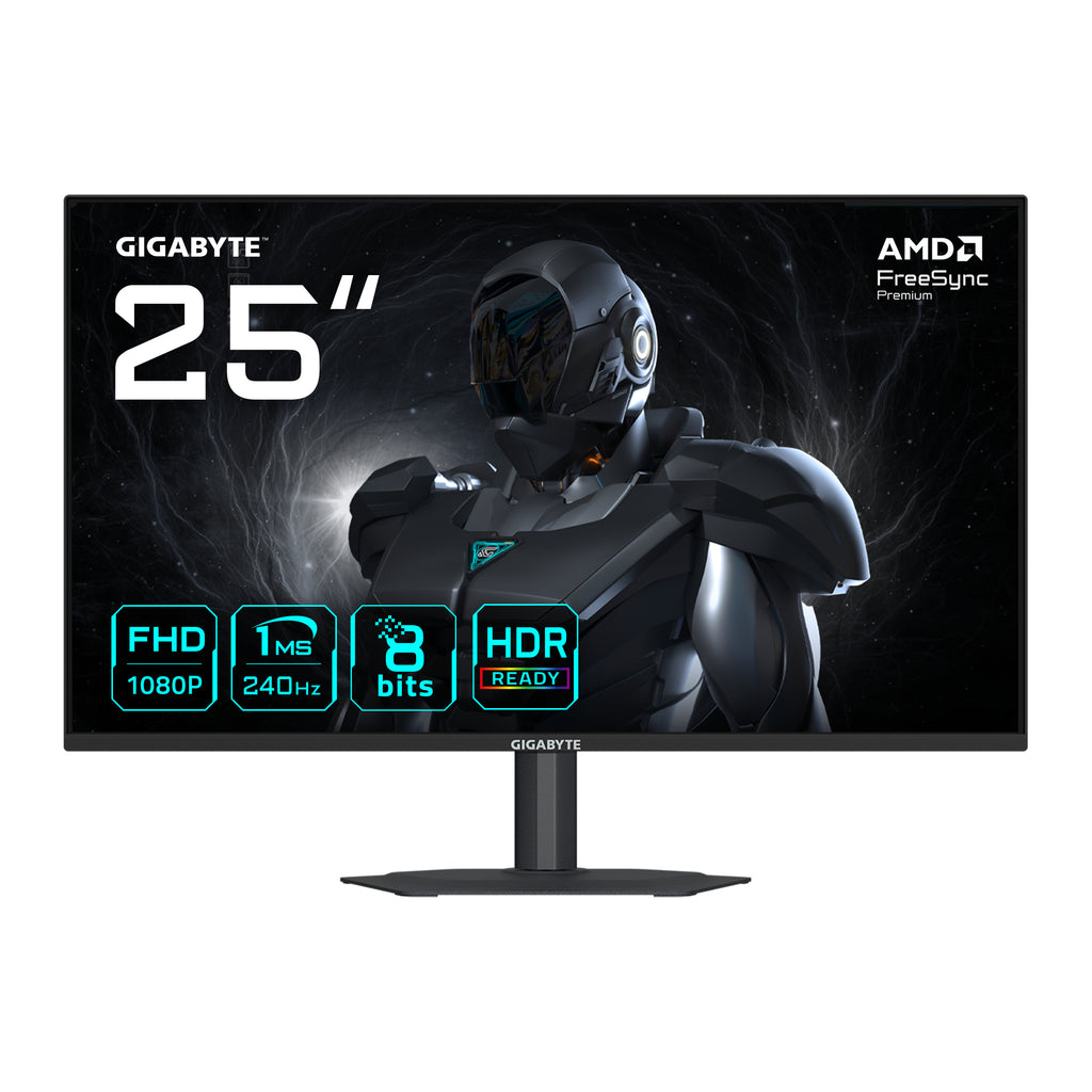GIGABYTE G25F2A Moniteur de Jeu 25" FHD 240Hz 1ms HDR 10