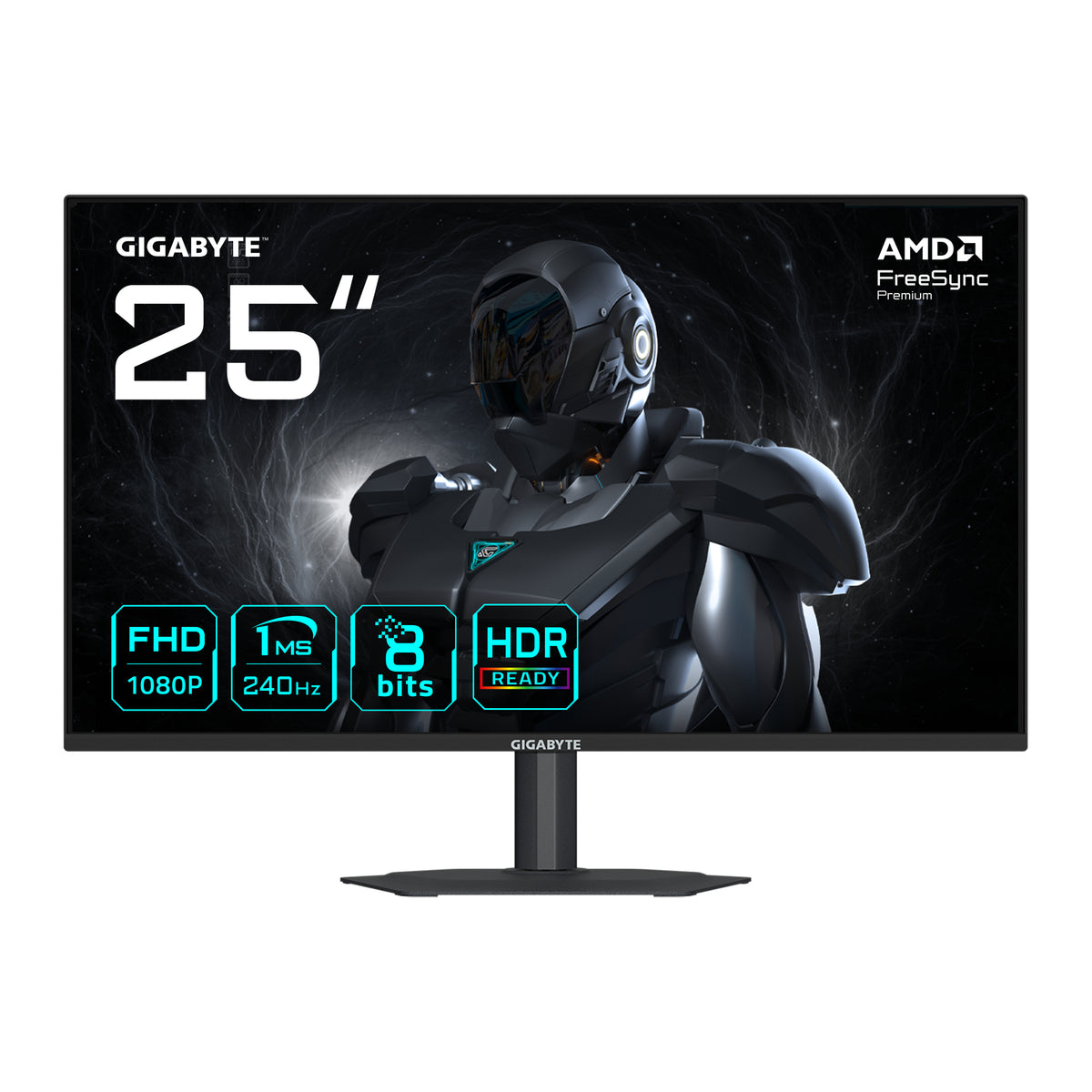 GIGABYTE G25F2A Moniteur de Jeu 25" FHD 240Hz 1ms HDR 10