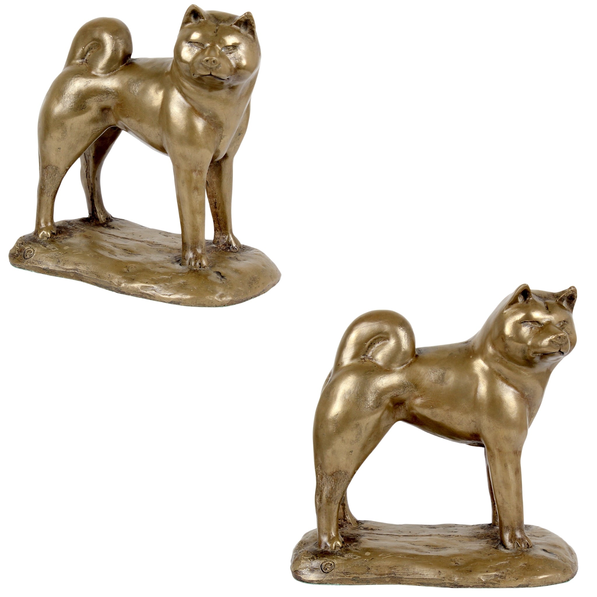 Akita, Akita Inu - dog statue, figurine for office, trophy for dog show by Art-Dog brand