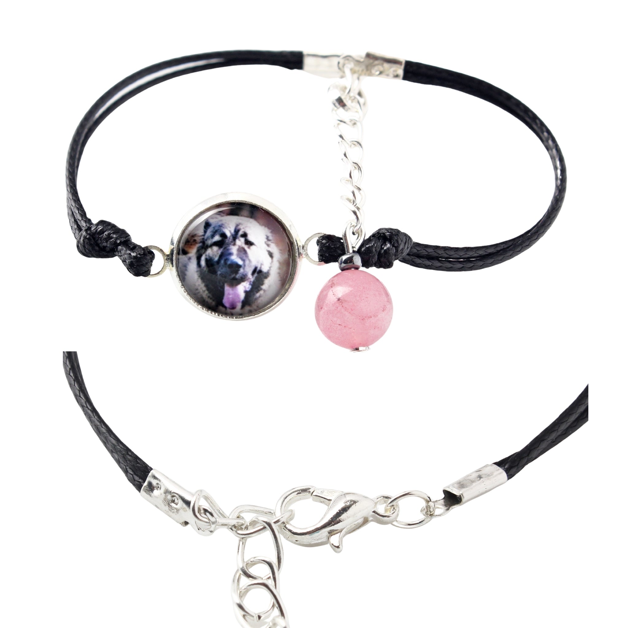 Caucasian Shepherd Dog, Caucasian Ovcharka - bracelet in a box with your photo, feminine jewelry, perfect gift from Art-Dog brand