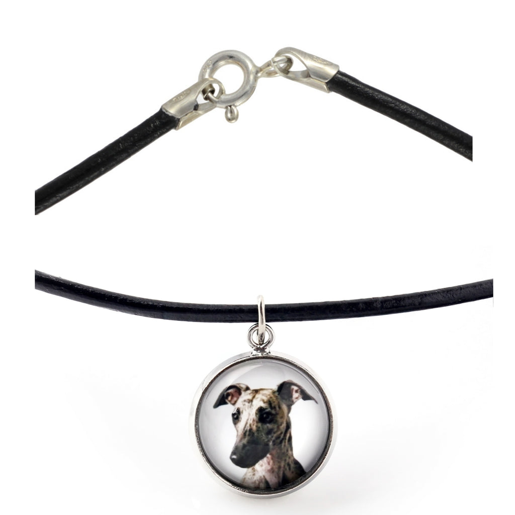 Whippet - necklace in a box, elegant decoration, pendant from the Art-Dog brand