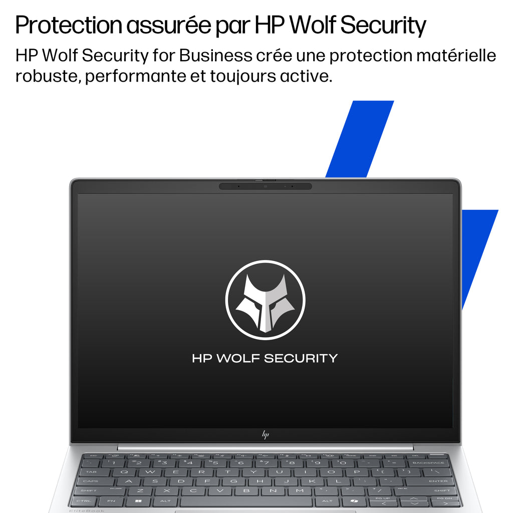HP EliteBook 8 G1i AI Intel Core Ultra 5 225U Ordinateur portable 35,6 cm (14") WUXGA 32 Go DDR5-SDRAM 512 Go SSD Wi-Fi 7 (802.11be) Windows 11 Pro AI PC Argent - vue 6