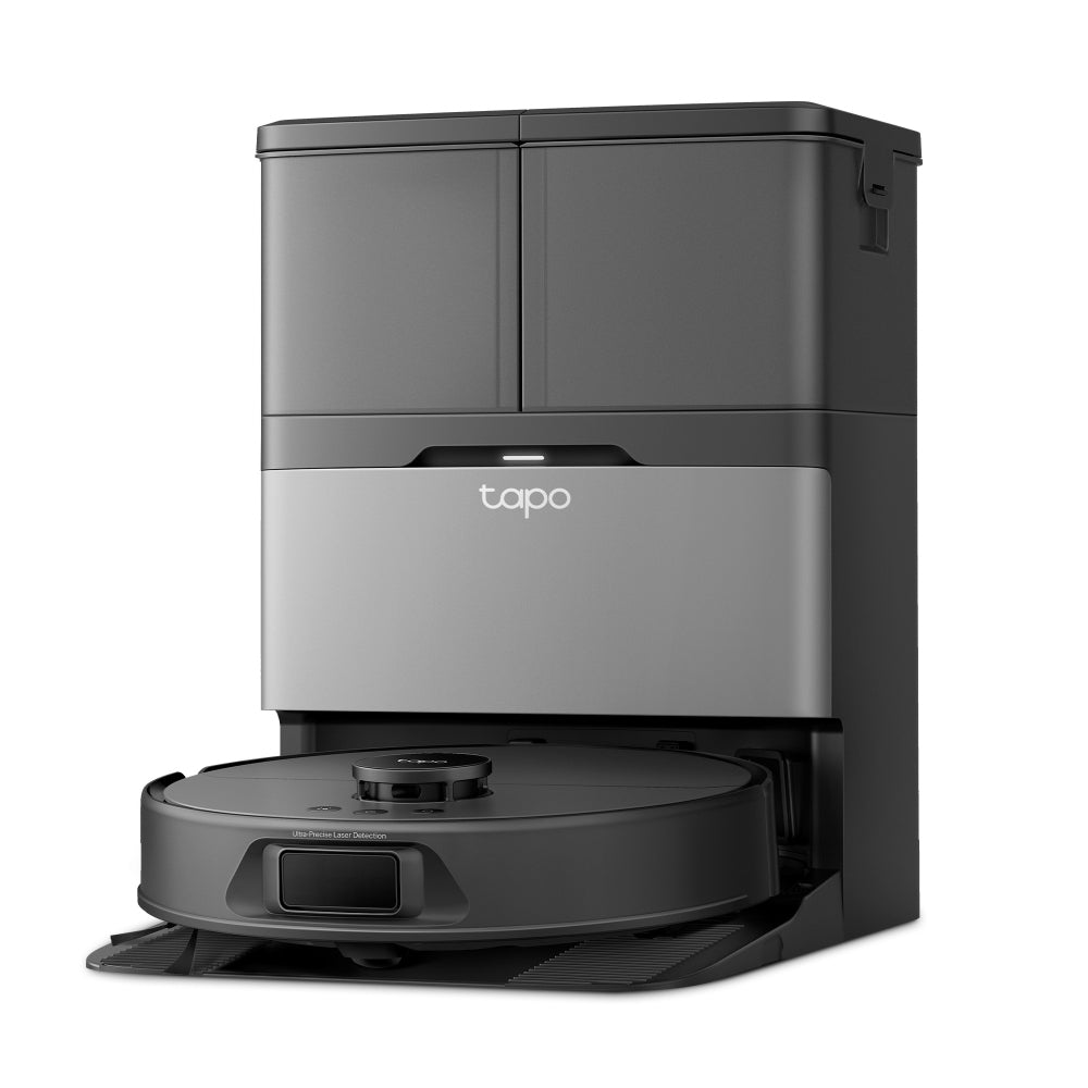 TP-Link Tapo RV50 Pro Omni Aspirateur Robot, 0,28 L, Noir