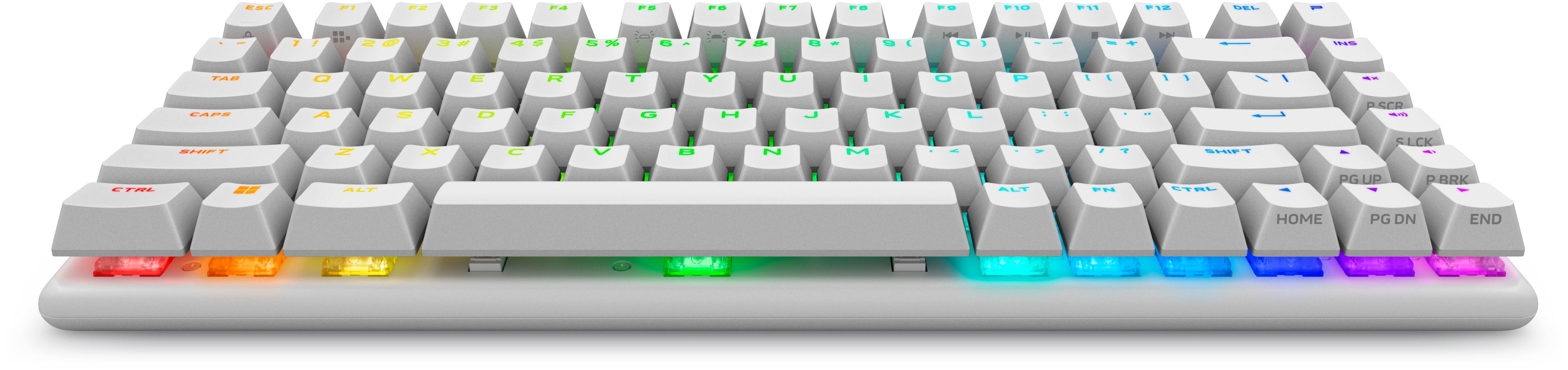 Alienware Pro Wireless Gaming Keyboard clavier USB + RF Wireless + Bluetooth Blanc