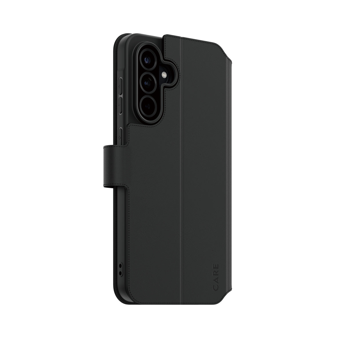 PanzerGlass CARE Wallet Case avec Support pour Samsung Galaxy A36 5G, Housse de Protection 6.7", Noir