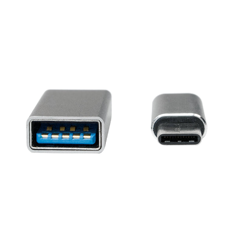 LogiLink AU0040 Adaptateur USB 3.1 Type C vers USB 3.0 Type A et Micro USB 2.0, Aluminium