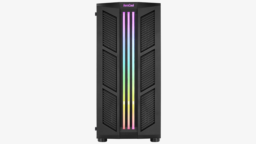 Aerocool Prime-G-BK-v2 Midi Tower Noir - vue 2
