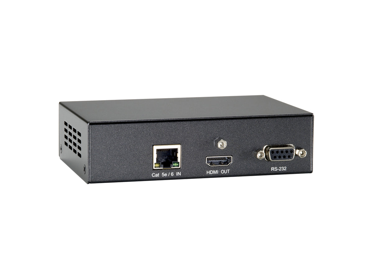 LevelOne HVE-9211PR Récepteur AV Extension Audio/Vidéo Noir