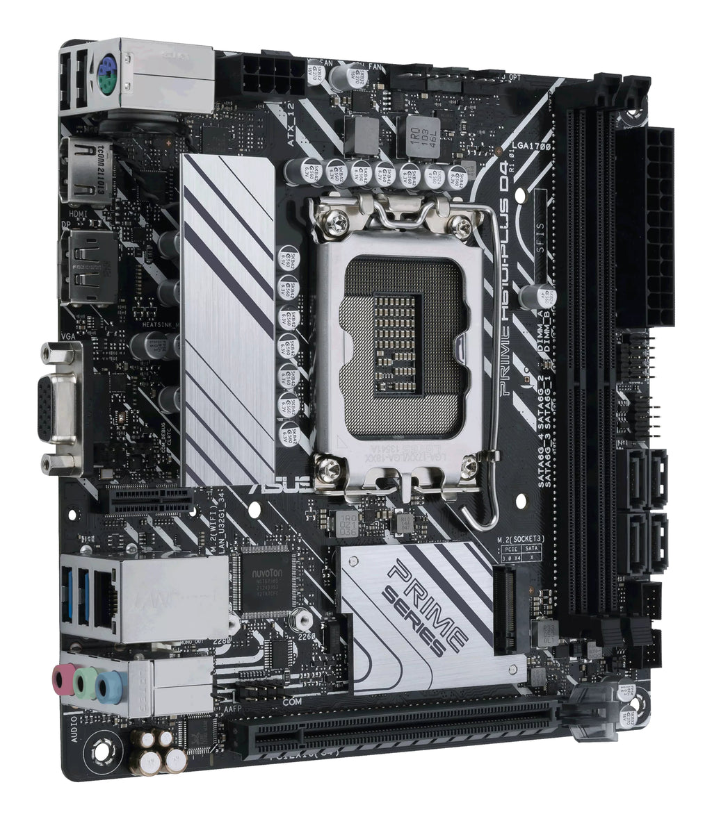 ASUS PRIME H610I-PLUS D4-CSM Intel H610 LGA 1700 mini ITX
