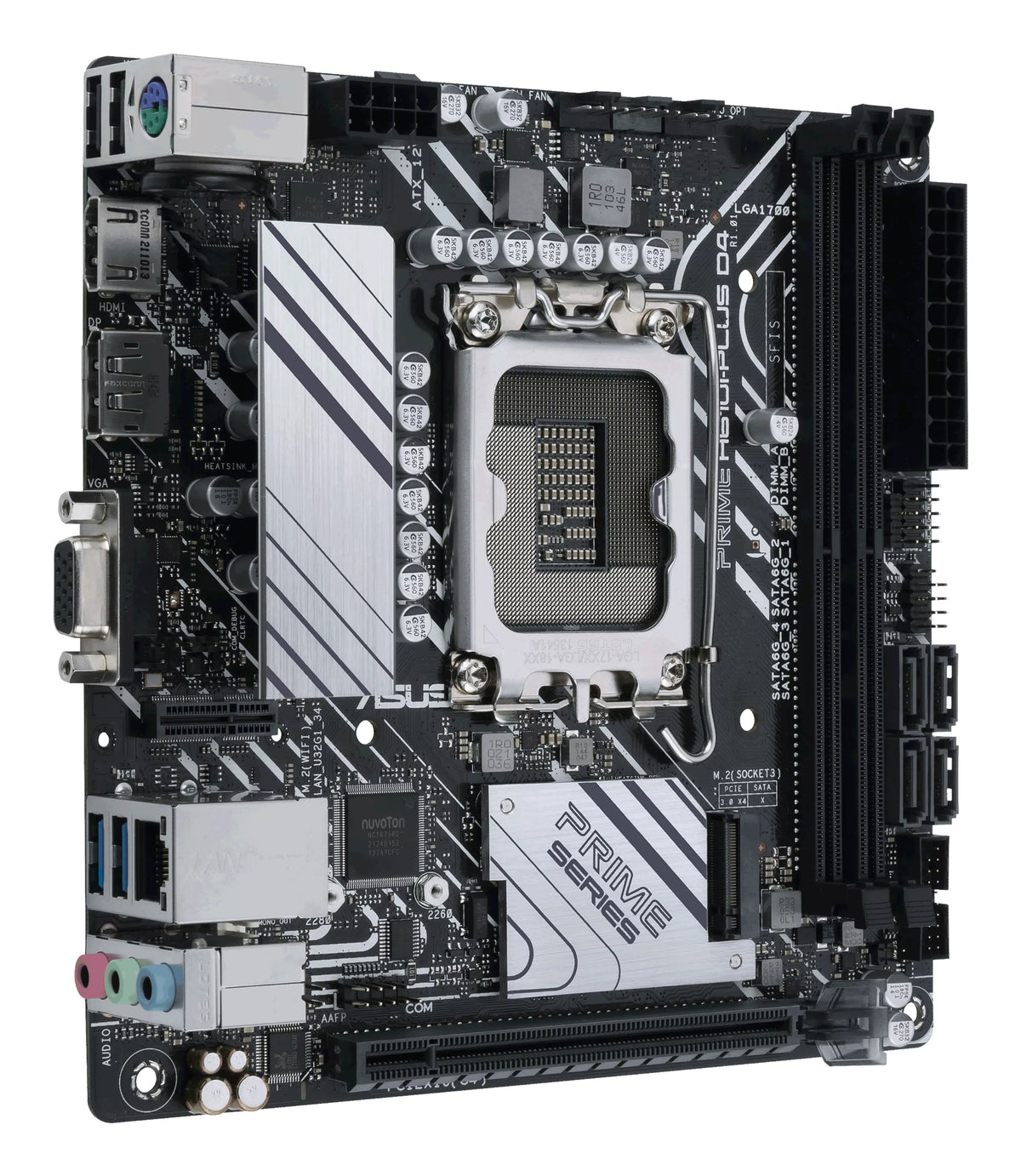 ASUS PRIME H610I-PLUS D4-CSM Intel H610 LGA 1700 mini ITX