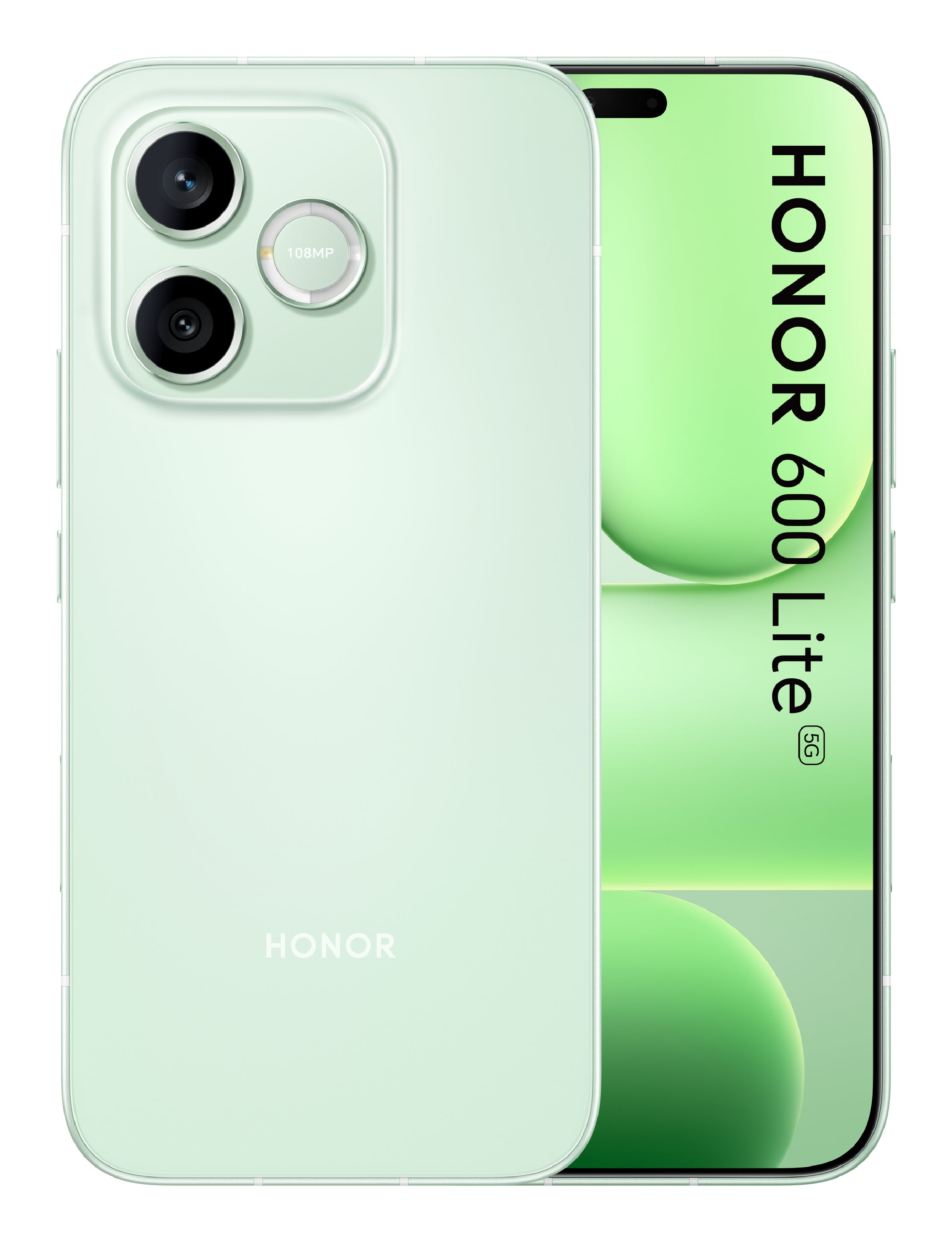 Honor BUNDLE 600 LITE 256GB S GREEN+WATCH 2i BLACK 16,8 cm (6.6") Double SIM 5G USB Type-C 8 Go 256 Go 6520 mAh Vert