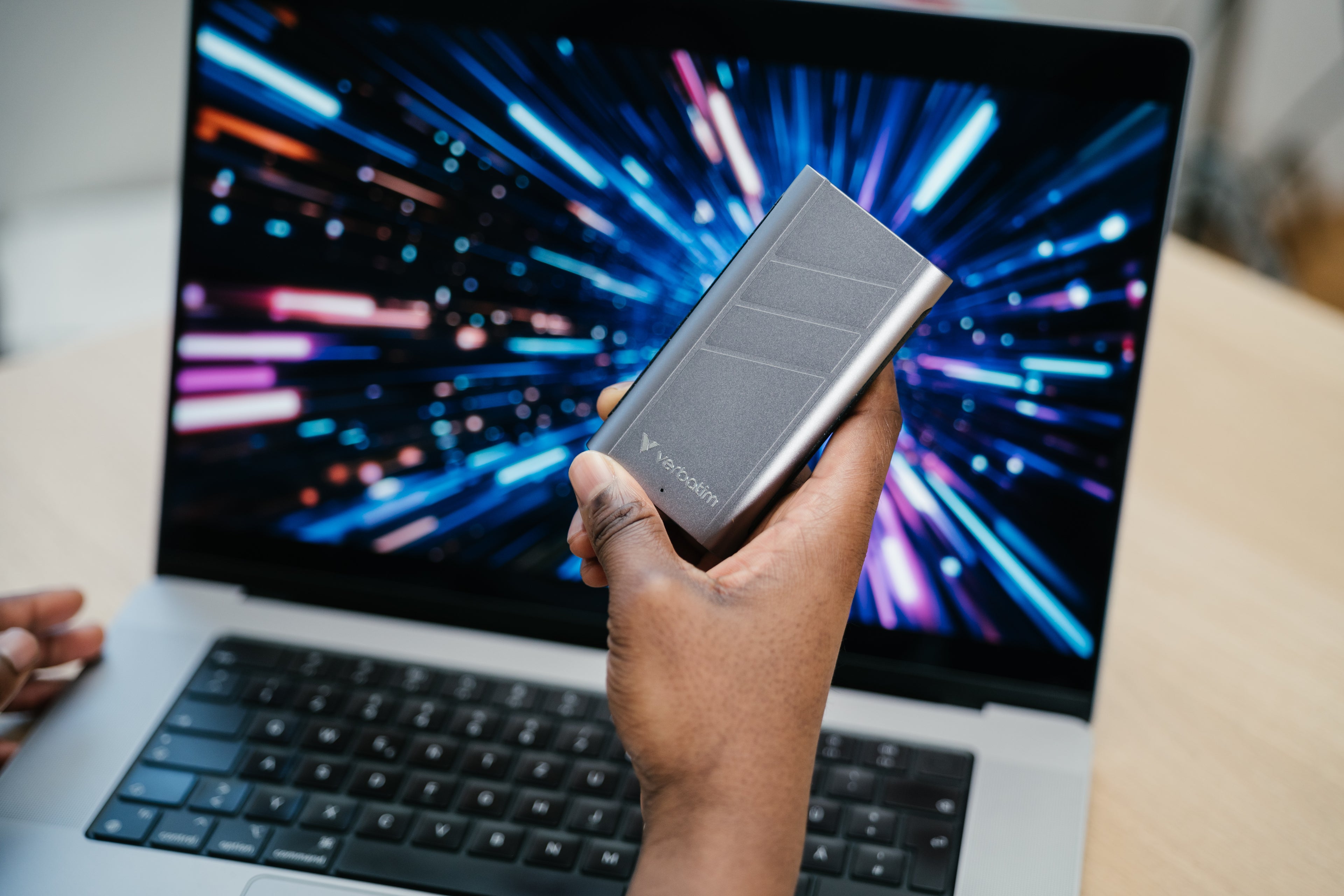Verbatim TurboMetal SSD USB4 1TB 1 To USB Type-C USB4 Gen 2x2 Argent