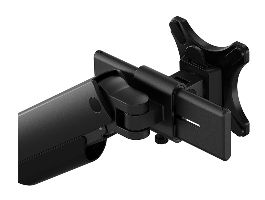 Neomounts DS65S-950BL2 Support d'écran à fixer 24-34" - ressort à gaz - Topfix - multiréglable - arrêt 180°