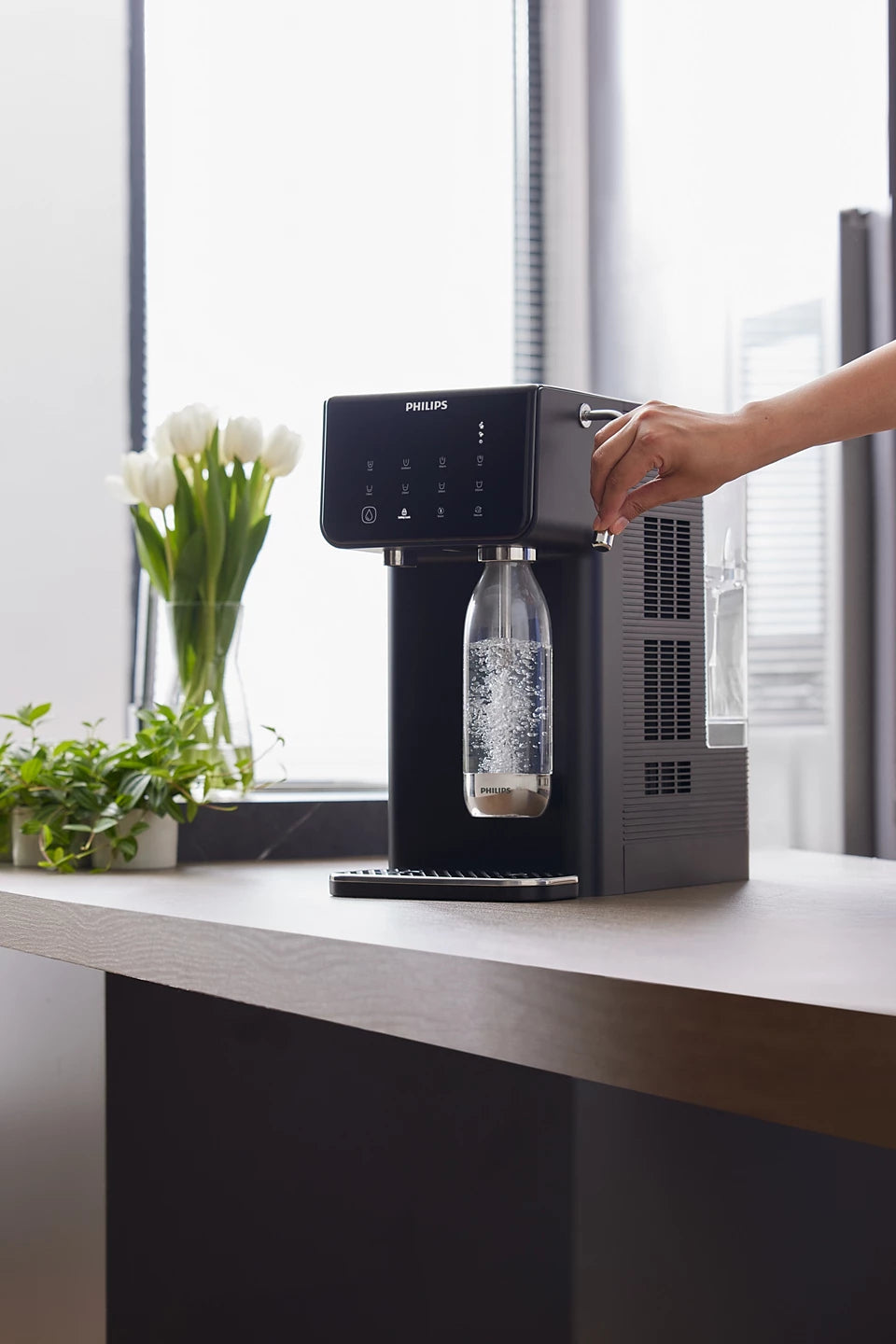 Philips ADD5962BK/10 filtre à eau Filtre pour distributeur d'eau 3,8 L Noir