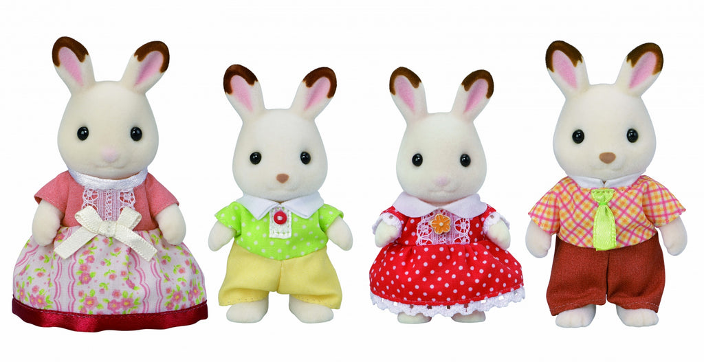 Sylvanian Families La famille Lapin Chocolat - vue 3