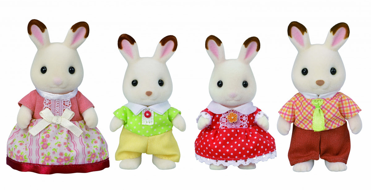 Sylvanian Families La famille Lapin Chocolat - vue 3