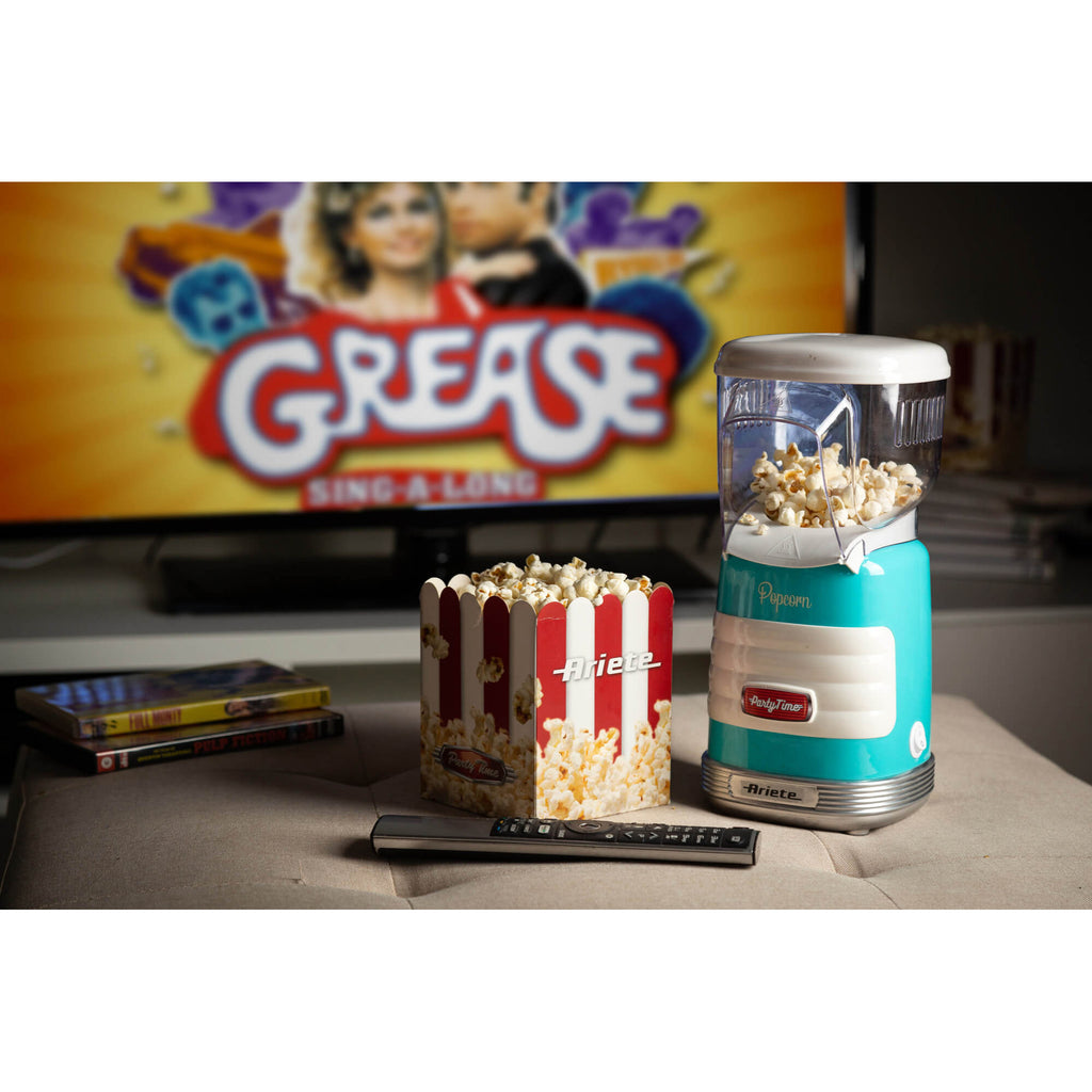 Ariete 2956/01 machine à popcorn Bleu, Transparent 2 min 1100 W