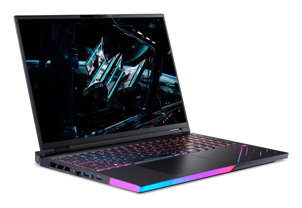 Acer Predator PH16-73-909A Ordinateur Portable 16" WQXGA Intel Core Ultra 9 275HX 32 Go DDR5 1 To SSD RTX 5050 Wi-Fi 7 N