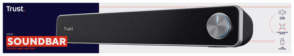 Trust Arys Noir 2.0 canaux 6 W