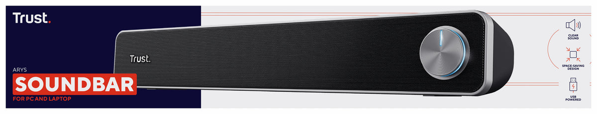 Trust Arys Noir 2.0 canaux 6 W
