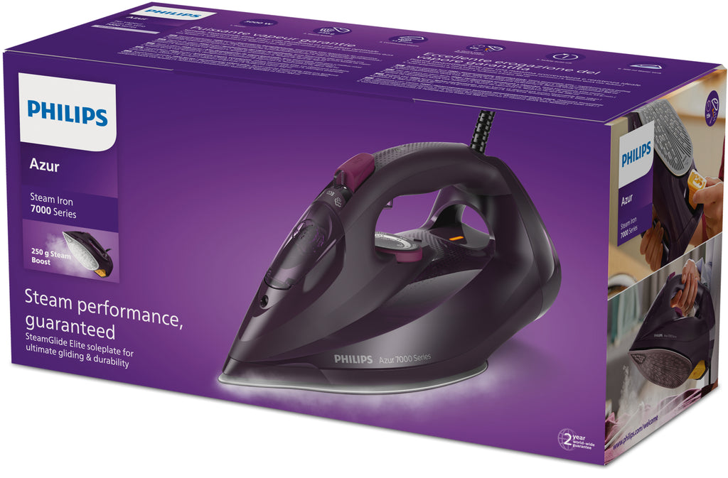 Philips 7000 series DST7061/30 Fer à vapeur HV violet foncé magique
