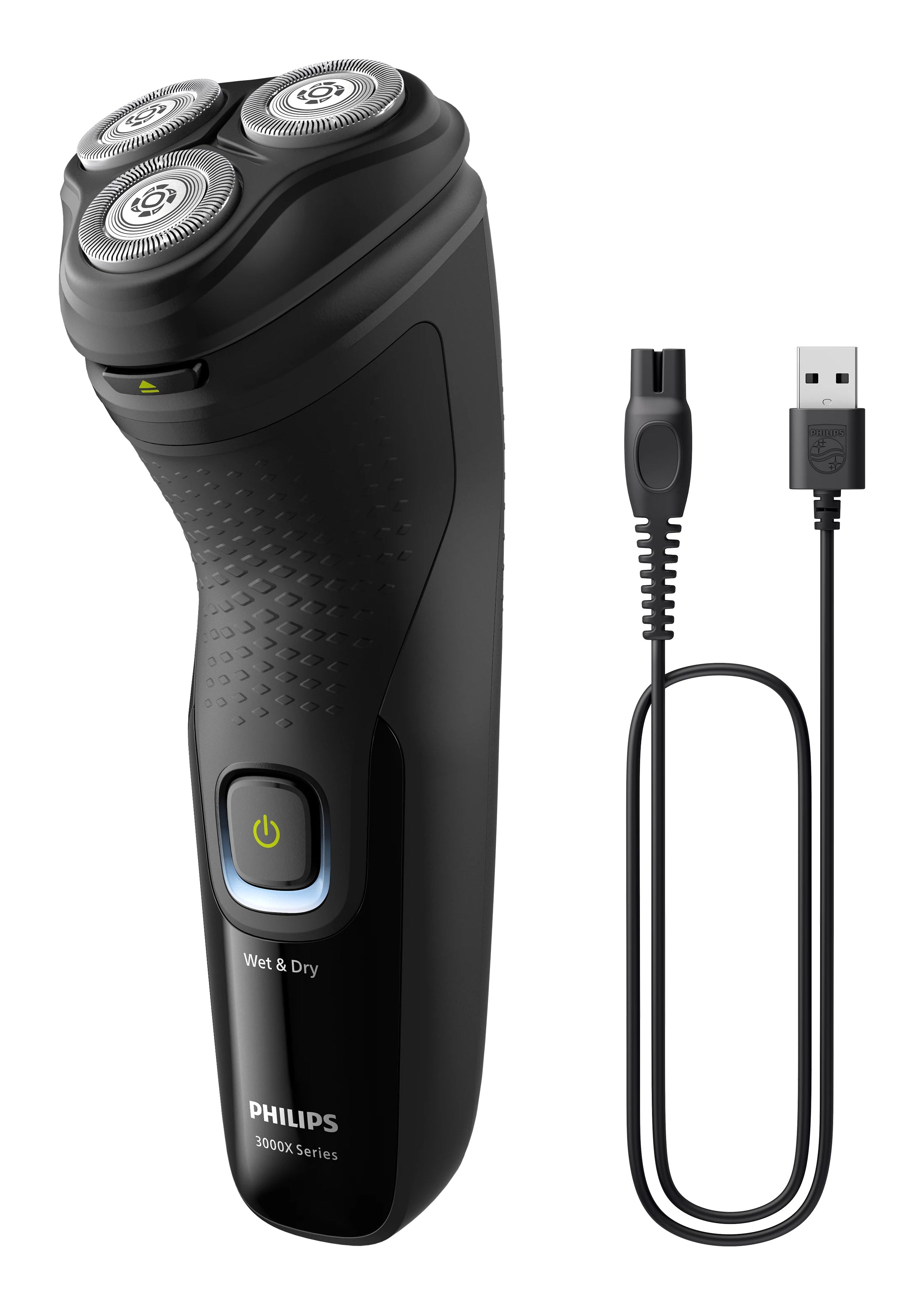 Philips X3021/00 rasoir pour homme Rasoir rotatif Tondeuse Noir