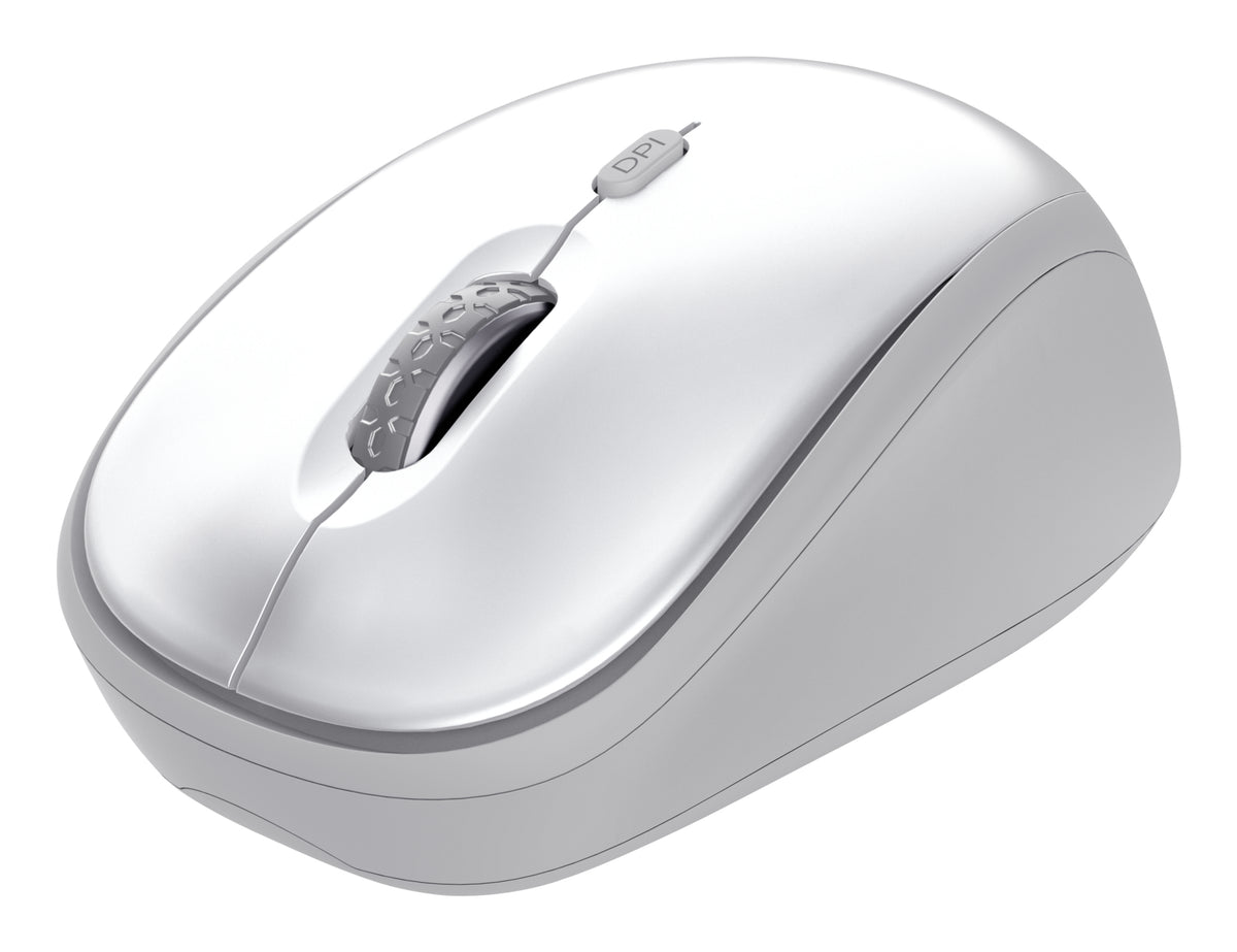 Trust Ody II clavier Souris incluse maison/bureau RF sans fil QWERTY Anglais américain Blanc