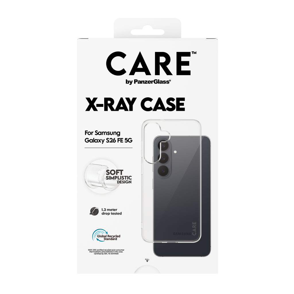 PanzerGlass CARE™ by ® X-Ray Case Case Samsung Galaxy S26 FE 5G coque de protection pour téléphones portables Housse Tra