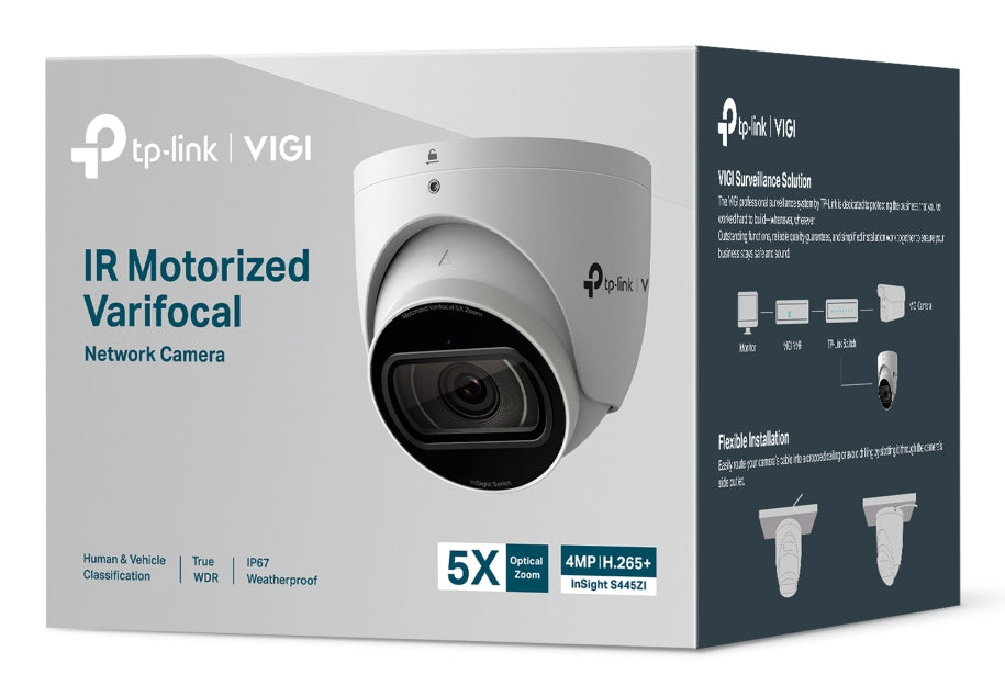 TP-Link VIGI InSight S445ZI Caméra de Sécurité IP Extérieure Tourelle, 2688 x 1520 pixels, Montage Plafond