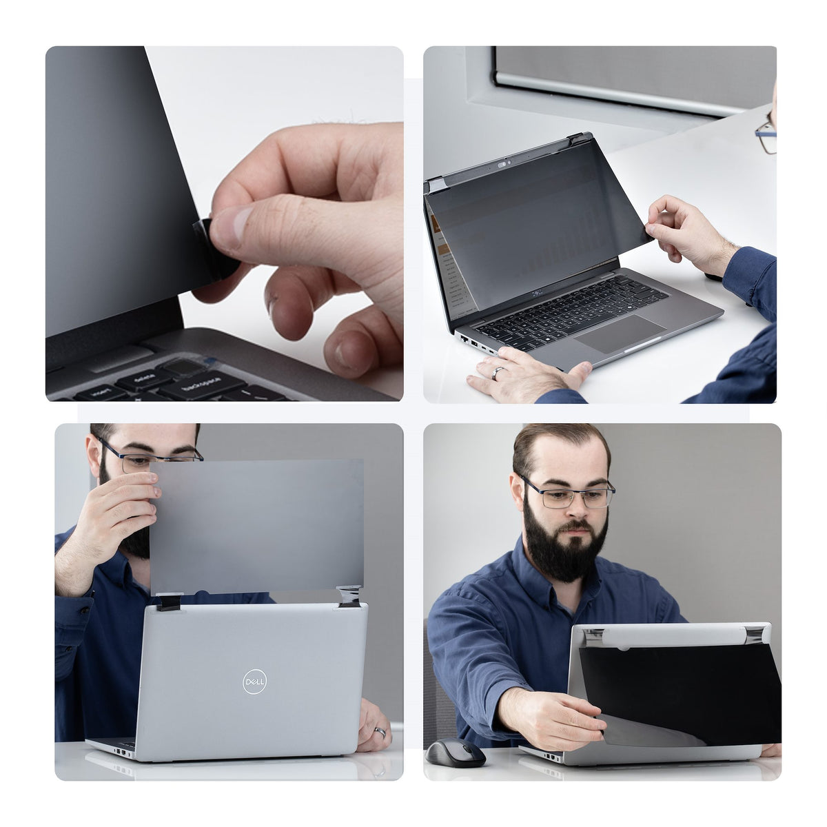 StarTech.com Filtre de Confidentialité Lumineux 13,3 pouces 16:10 Tactile Antireflet