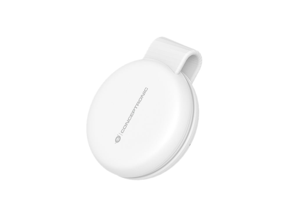 Conceptronic GORGON04W chargeur d'appareils mobiles Smartphone, Smartwatch Blanc Secteur Recharge sans fil Intérieure