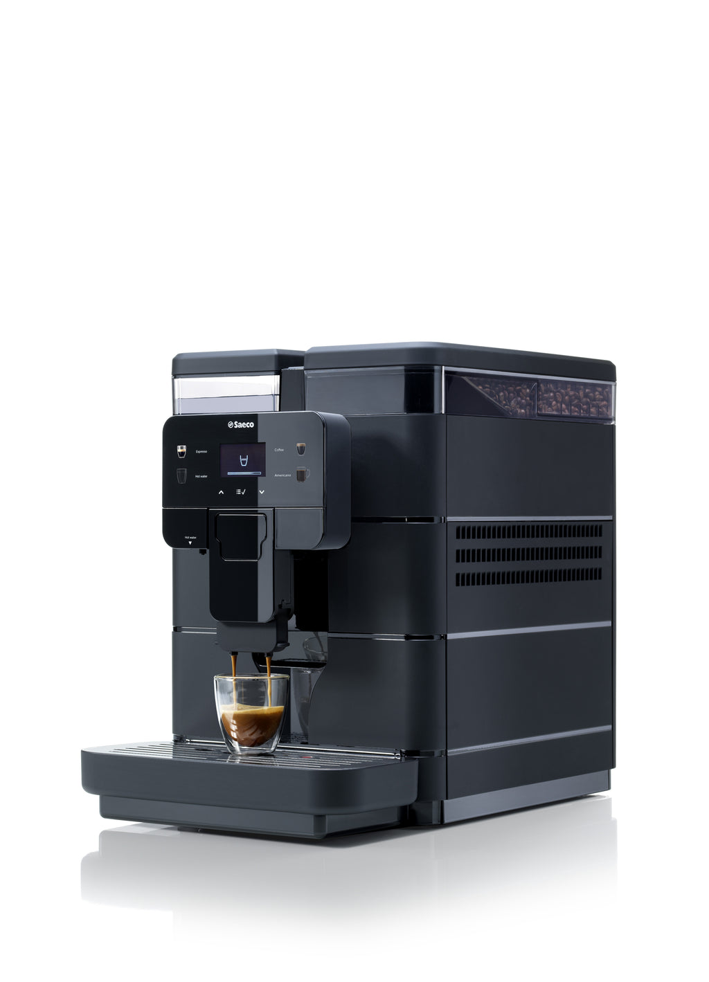 Saeco New Royal Black Machine à Expresso Semi-automatique, 2,5 L, 1400 W