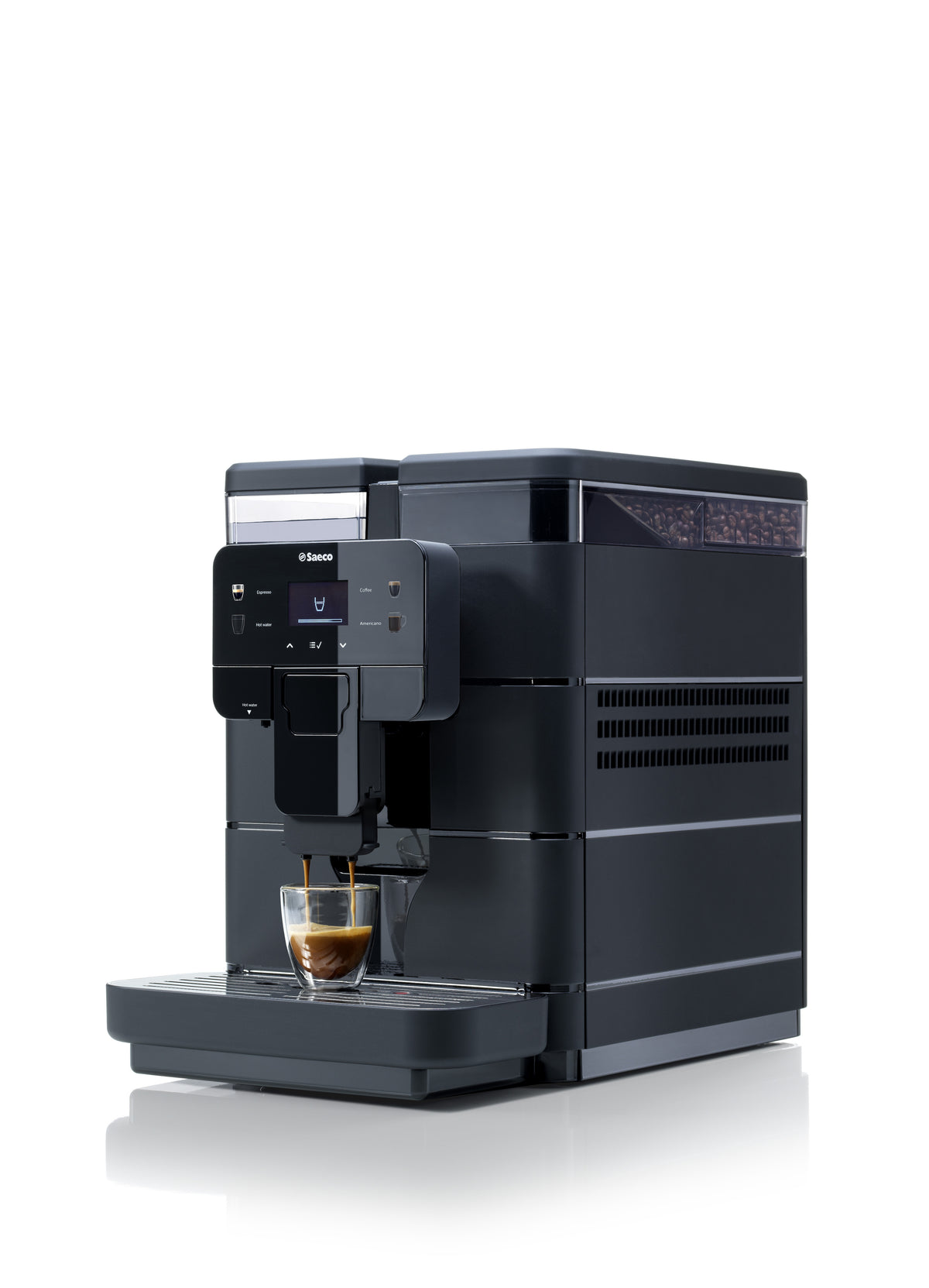 Saeco New Royal Black Machine à Expresso Semi-automatique, 2,5 L, 1400 W