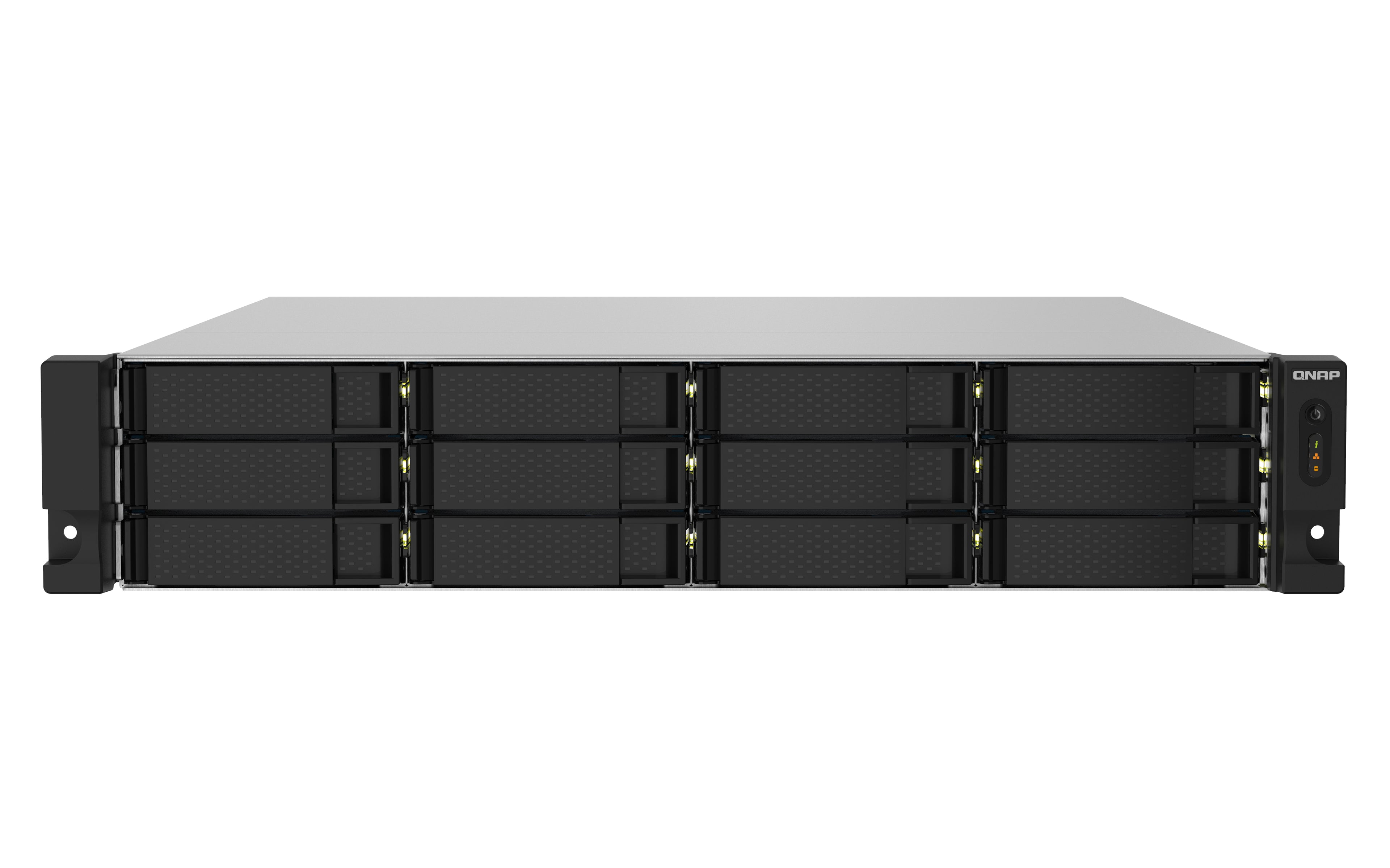 QNAP TS-1232PXU-RP NAS Rack (2 U) Annapurna Labs AL324 4 Go DDR4 0 To QNAP QTS Noir